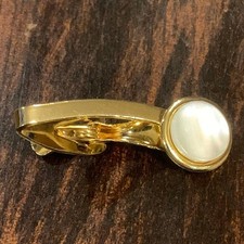 Tie Pin White Pearl Mother Of