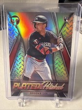 2025 Topps Pristine Brooks Lee #pp-27 Plated And Polished Twins RC 