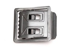 Iron Open Face Black USMC Belt Buckle fits 1 1/4" web belts