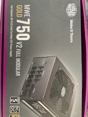 Cooler Master MWE Gold 750 V2 750W Voll modular 80 PLUS Gold 4x PCIe 6+2pin 12x 