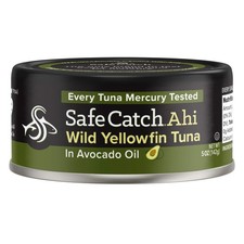 Safe Catch Wild Ahi Yellowfin Tuna Fish Canned, Wild Caught, Lo