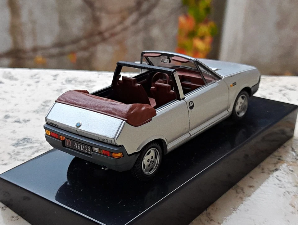🔹🔹🔹 FIAT RITMO CABRIO BERTONE 1982 1:43 COLLEZIONE MODELLINO 🔹🔹🔹 - Immagine 2 di 4