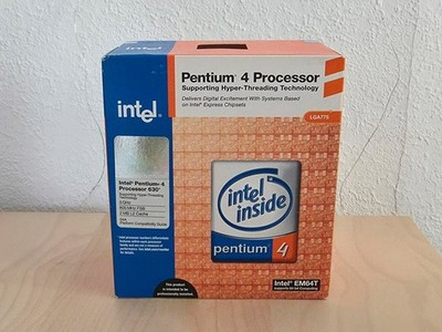Intel Pentium IV (4) CPU 630 - Neu/New - Versiegelt/Sealed - LGA775