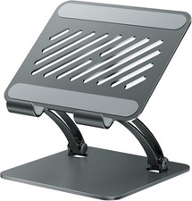 Tablet Holder Stand Dual Rod Adjustable Aluminum Desktop Stand Compatible