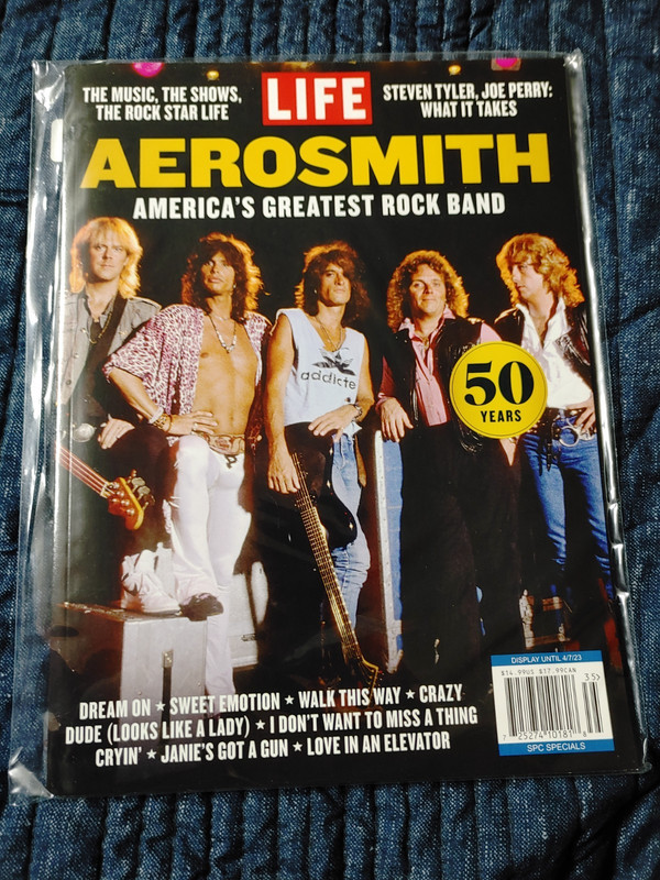 Aerosmith Life Magazine Americas Greatest Rock Band April 2023