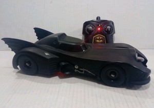 1989 Batman RC Remote Control 1:16 Batmobile, 2.4mhz & USB, Jada Toys, VG