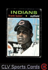 Cleveland Indians Frank Baker #689 Baseball Very Good