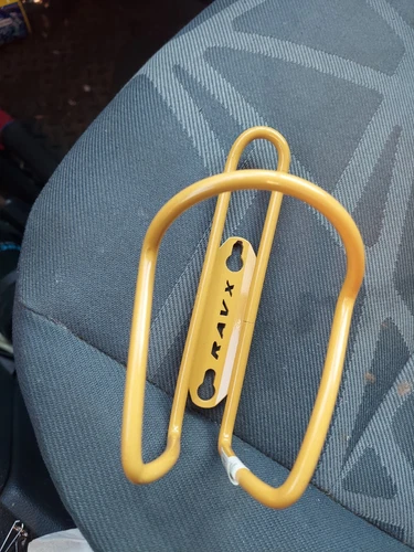 Bottle Cage RAVX Belly X Cage Aluminum Cage Yellow