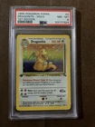 Pokemon Dragonite Fossil 1st Edition Holo Rare #4 PSA 8