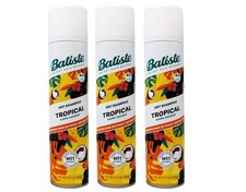 Batiste Dry Shampoo TROPICAL Exotic Coconut Dry Shampoo, 3 pack 350 ml EACH