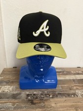 Atlanta Braves MLB  x Simpsons New Era 9Forty - Alien - Black/Green Lids Rare