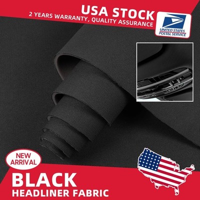 Automotive Flat Knit Headliner Fabric Material For Roof Liner 1/8'' Foam Backing