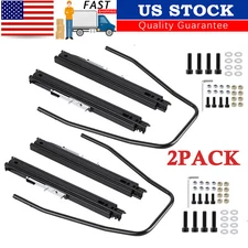 2 Pack Seat Slider Seat Mounting Track Assembly Kit Universal For NRG Sparco US