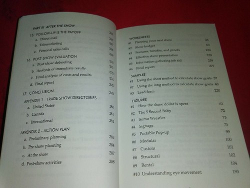 The Power of Exhibit Marketing: Barry Siskind-1997 Pb Ed Busn./Marketing/How-To - Bild 8 von 9
