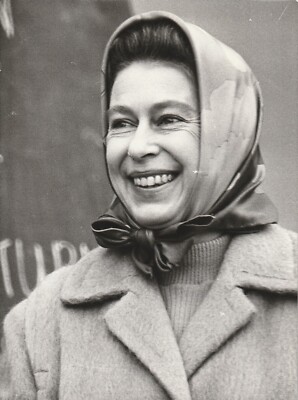 ***ORIGINAL PRESSEFOTO***KÖNIGIN-QUEEN ELIZABETH-WINDSOR-LONDON-ADEL-ROYAL-1972
