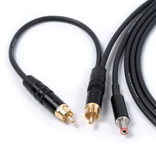Current Doubler Cioks RCA DC Cable for 9V or 12V guitar Pedal Board