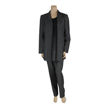 TAILLEUR ABITO GIACCA DONNA MARELLA LAMBRO 32960196 LANA GRIGIO ORIGINALE AI