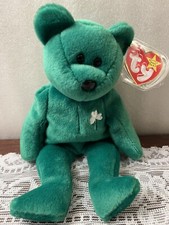 TY Beanie Baby ERIN The St Patricks Day Bear Born March 17, 1997
