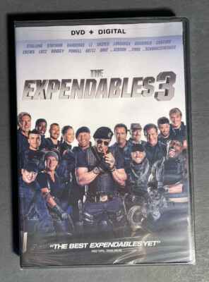 THE EXPENDABLES 3 [NEW/FACTORY SEALED DVD]. Stallone, Snipes. FAST USPS ...