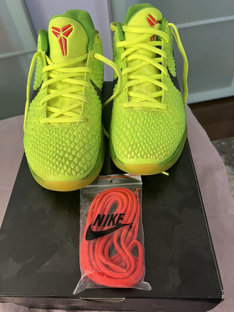 Kobe 6 Protro Grinch | eBay