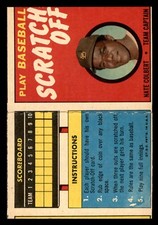 1970 Topps Scratch-Offs Baseball #7 Nate Colbert VG