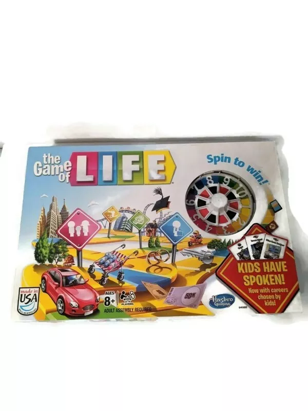 The Game Of Life with Instant Setup & Easy Play Ages 8+ 2-4