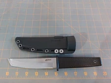 Cold Steel Kobun Fixed Knife 5.5" AUS8A Steel Taiwan Black Kray-Ex Handle