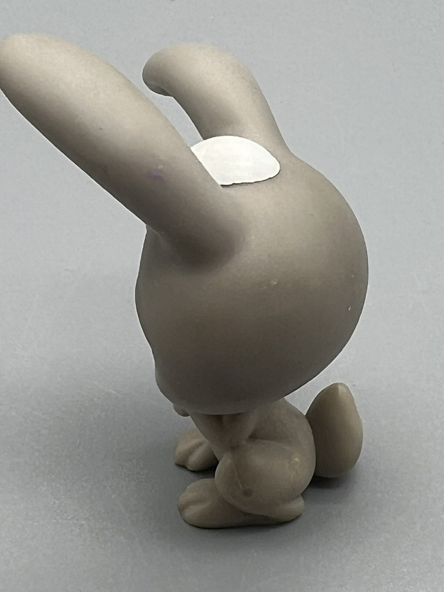 中古人物PETまとめ売り The Littlest Pet Shop LPS 2004 Grey Bunny Rabbit #14 (7C x48