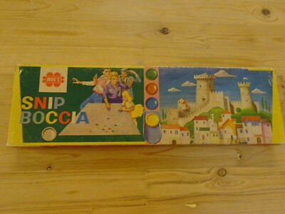 Snip Boccia, Gesellschaftsspiel,