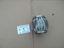 Tuyau Flexible Pot D'Échappement Ø 70mm L.100 MM Universel pour Silencieux De