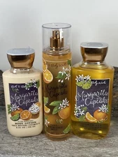 NEW! 3pc Bath & Body Works MARGARITA CUPCAKE shower gel, fragrance mist, lotion