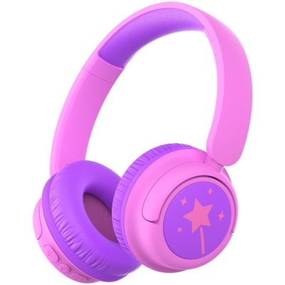 iClever BTH22 Kids Bluetooth Headphones 60H Play Time 74/85 dBA Safe Volume B...