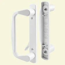 Prime-Line Diecast, White, Patio Door Handle