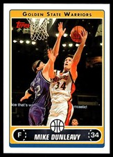 2006-07 Topps #81 Mike Dunleavy Golden State Warriors