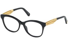 Montatura occhiali da vista Roberto Cavalli RC 5090 nero oro 001 plastica 52-15-140 RC5090