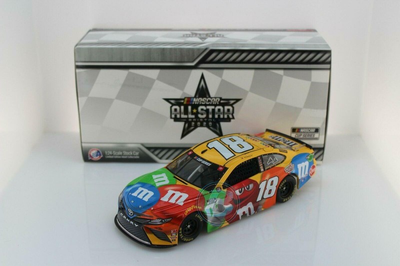 NASCAR 2020 KYLE BUSCH #18 ALL STAR M&MS CANDY 1/24 CAR 