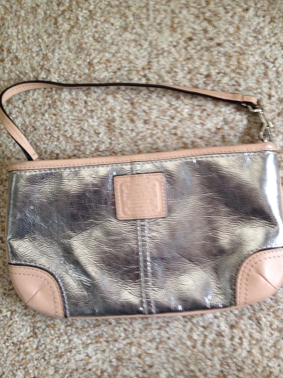 Bracciale Coach Argento Metallizzato