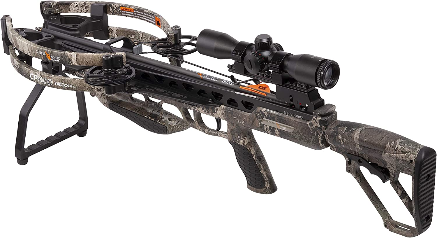 Centerpoint Archery CP400 Crossbow AXCV200TPKSC Powered by Helicoil