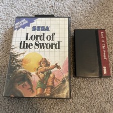 Lord of the Sword Sega Master System CASE AND GAME ONLY