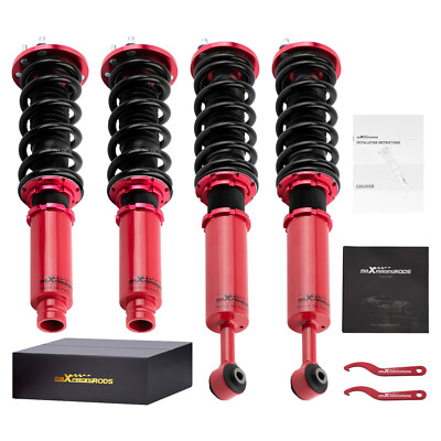 Adjustable Coilovers Lowering Kit For Honda Accord 98-02 Acura TL 99-03 CL 01-03