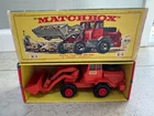 MATCHBOX K-3 "Hatra" Tractor Shovel King Size By Lesney in Orange