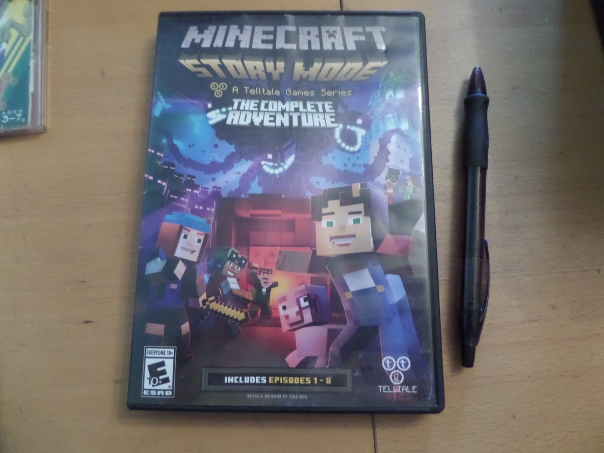 Minecraft: Story Mode The Complete Adventure (PC DVD-ROM, 2016