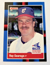 1987 Donruss Leaf MLB Baseball Trading Card #429 Ray Searage Chicago White Sox