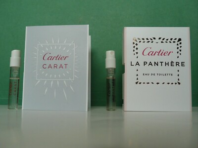 CARTIER Women's Spray Sample Choose: La Panthere or Carat 1.5 ml / .05 oz France