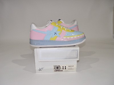 bape cotton candy shoes