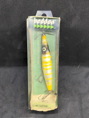 Heddon Fishing Lure 3/8 oz. Class Dying Flutter # 9205Y in Original Box Rare 
