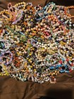 Wholesale Lots 10 Pcs Mix 4/6/8/10mm Natural Stone Elasctic Rope Beaded Bracelet