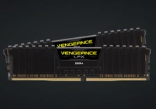 Corsair VENGEANCE® LPX 8GB (2 x 4GB) DDR4 DRAM 3000MHz C16 Memory Kit - Black