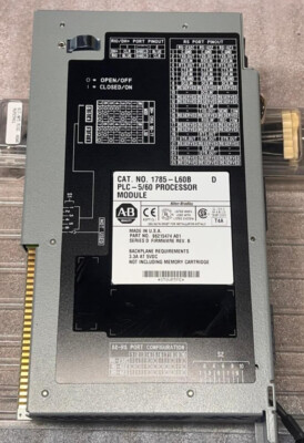 New with Unopened box ALLEN BRADLEY 1785-L60B SER. D PLC-5/60 PROCESSOR FIRMWARE