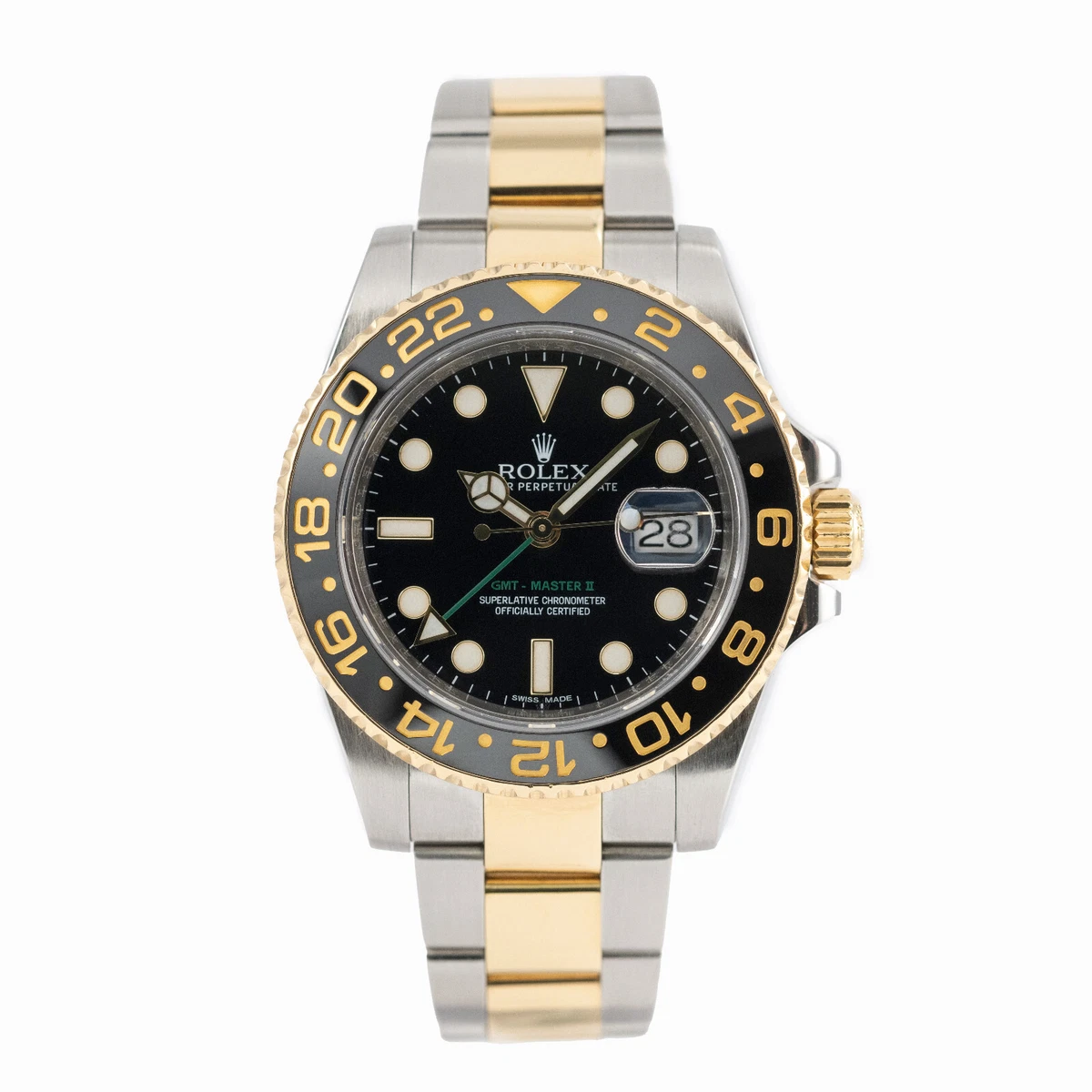 Rolex gmt clearance master ii 116713ln
